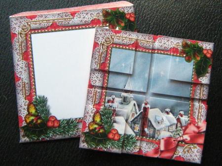 Rooftops Holly 3in Mini Card Envelope 4 Corner Stacker Aio by Charlie Angel