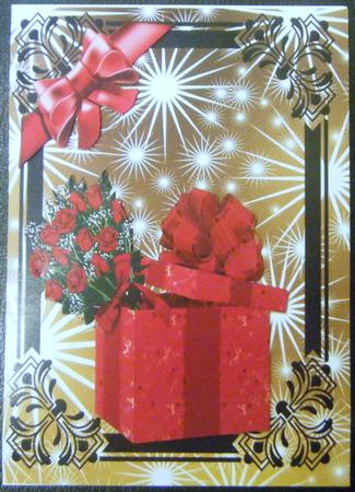 For That Special Person Beautiful Rose & Gift Box A4 Topper by Charlie Angel