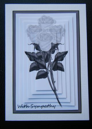 Sorry Roses Pyramid Card by Charlie Angel