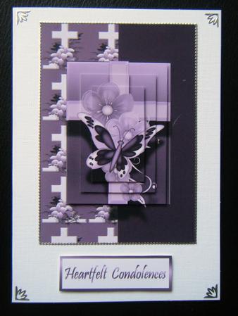 Purple Deepest Sympathy by Charlie Angel