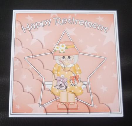 Perfume Retirement Scallop Corner Side Stacker by Charlie Angel