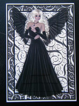 Stunning Dark Angel Pyramid by Charlie Angel