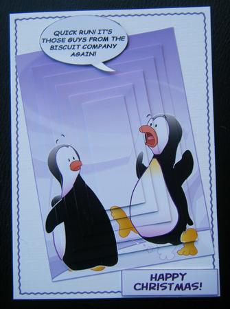 Penguin Biscuits! Pyramid. by Charlie Angel
