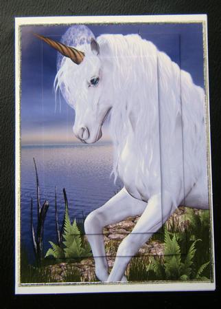 Unicorn Realm A4 Topper by Charlie Angel