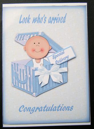 Baby in a Box Special Delivery by Charlie Angel