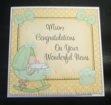 New Baby Congratulations Mum by Charlie Angel