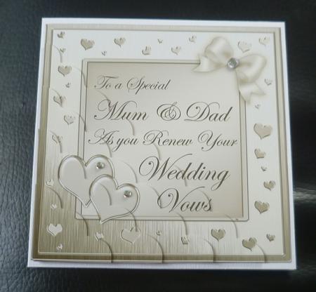 Mum & Dad Wedding Vow Renewal Scallop Corner by Charlie Angel