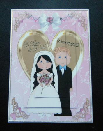 On Your Wedding Day A4 Topper by Charlie Angel