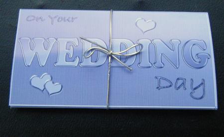Elegant Wedding Money or Gift Wallet and Card by Charlie Angel