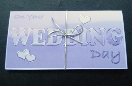Elegant Wedding Money or Gift Wallet and Card by Charlie Angel