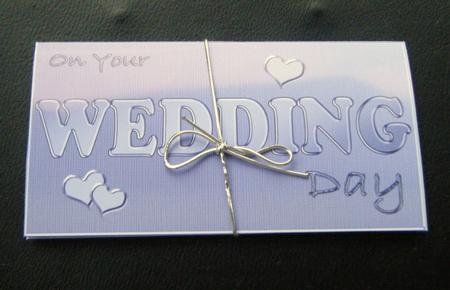 Elegant Wedding Money or Gift Wallet and Card by Charlie Angel