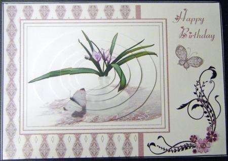 Vase of Flowers with Butterflies by Charlie Angel