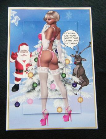 Naughty Father Christmas by Charlie Angel