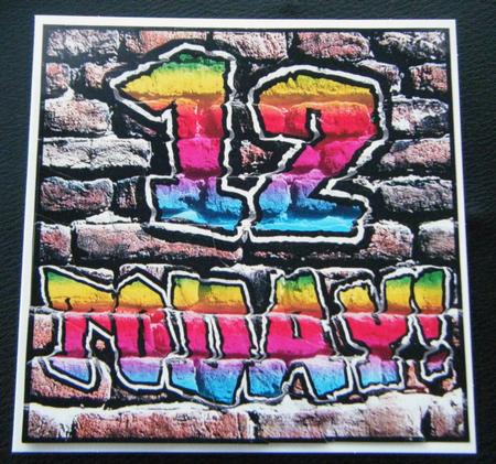 12th Birthday  - Graffiti Wavy Corner side stacker by Charlie Angel