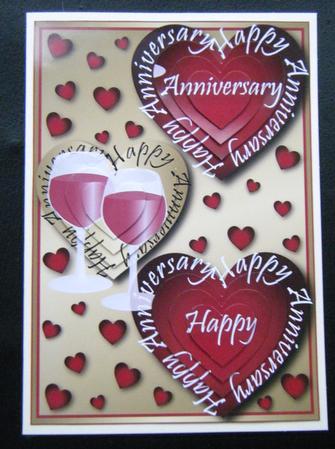 Hearts and Red Wine Multipyramid by Charlie Angel