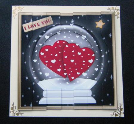 Love Globe Circular Side Stacker by Charlie Angel