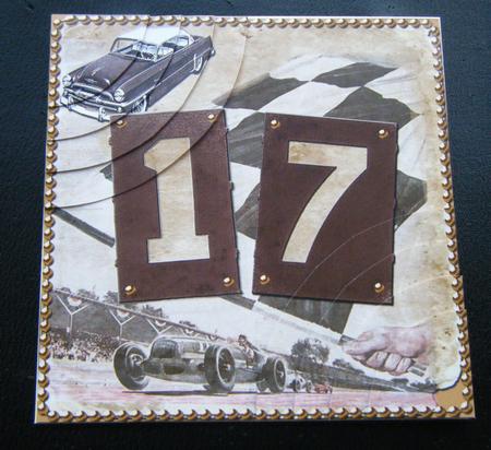 Vintage Racing Age 17 6inch Duo Corner Stacker by Charlie Angel