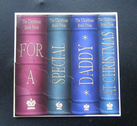 Christmas Books Daddy Wavy Corner Side Stacker Topper by Charlie Angel