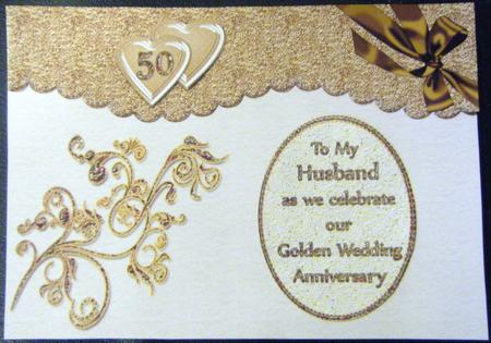 Husband/wife Golden Wedding Anniversary by Charlie Angel