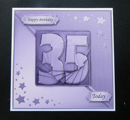 35th Metallic Age Quick Card with Twisted Pyramage by Charlie Angel