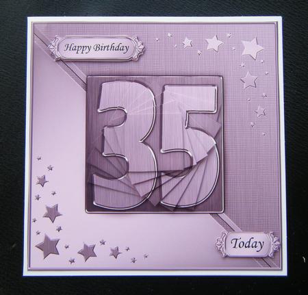 35th Metallic Age Quick Card with Twisted Pyramage by Charlie Angel