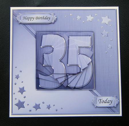 35th Metallic Age Quick Card with Twisted Pyramage by Charlie Angel
