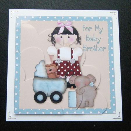 For My Baby Brother - Shell Corner Stacker by Charlie Angel