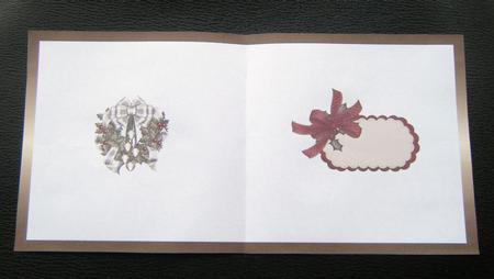 Square Xmas Insert by Charlie Angel