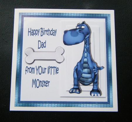 From Your Little Monster - Dad Birthday by Charlie Angel