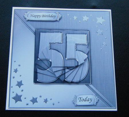 55th Metallic Age Quick Card with Twisted Pyramage by Charlie Angel