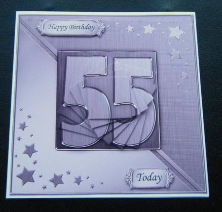 55th Metallic Age Quick Card with Twisted Pyramage by Charlie Angel