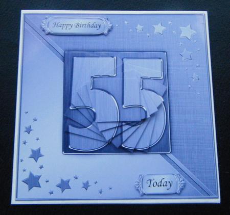 55th Metallic Age Quick Card with Twisted Pyramage by Charlie Angel