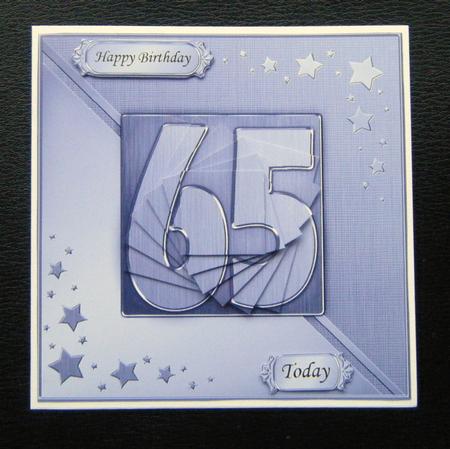 65th Metallic Age Quick Card with Twisted Pyramage by Charlie Angel