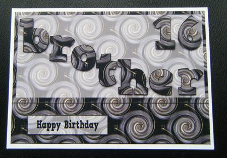 Black & Grey Swirl Alphabet, Numbers & Background Kit by Charlie Angel