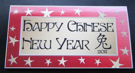 Elegant Chinese New Year Money or Gift Wallet and Card by Charlie Angel
