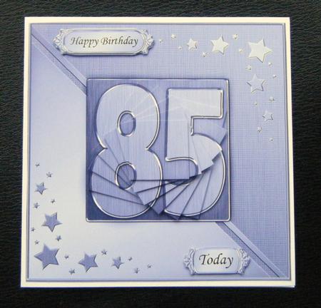 85th Metallic Age Quick Card with Twisted Pyramage by Charlie Angel