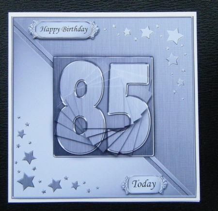 85th Metallic Age Quick Card with Twisted Pyramage by Charlie Angel