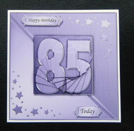 85th Metallic Age Quick Card with Twisted Pyramage by Charlie Angel