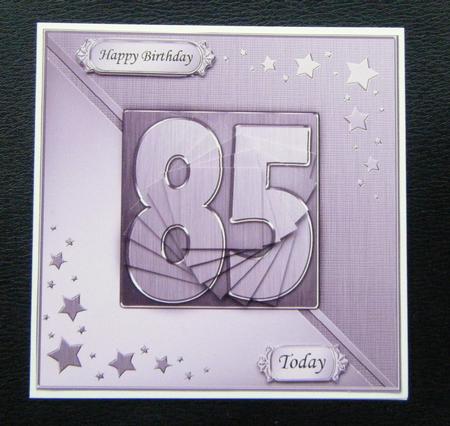 85th Metallic Age Quick Card with Twisted Pyramage by Charlie Angel