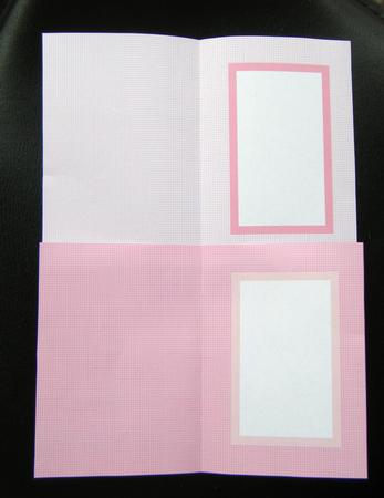 A6 Portrait Insert Double Project Sheet by Charlie Angel