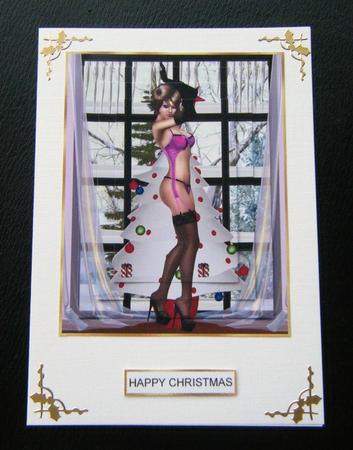 Whats Under Your Tree 57 Oblong Pyramage by Charlie Angel