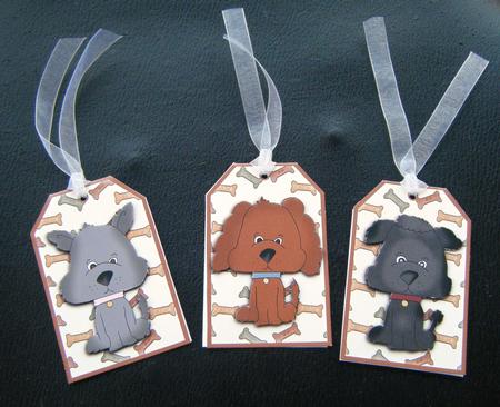 Little Pups - Gift Tag Cards by Charlie Angel