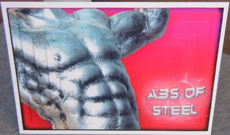 Abs of Steel! Pyramid Card Kit by Charlie Angel
