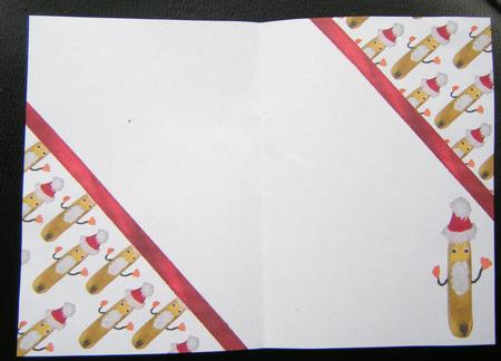 Santa Banana Plain Insert by Charlie Angel