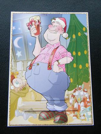 Christmas Spirits Dude A4. by Charlie Angel