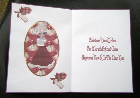Keep Warm at Christmas Insert by Charlie Angel