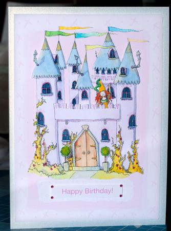 Princess Castle Quick Card by Helen Williams