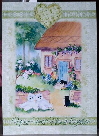 Tired Westies - Original Art by Helen Williams