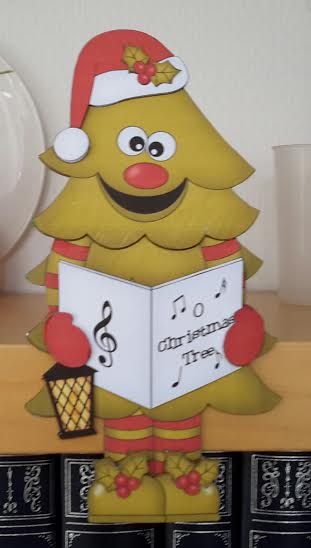3D on the Shelf Card Kit - Little Singing Christmas Tree Featured Gallery Photo