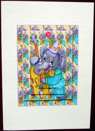 Eddie the Elephant 2 by Hilary Shemmans